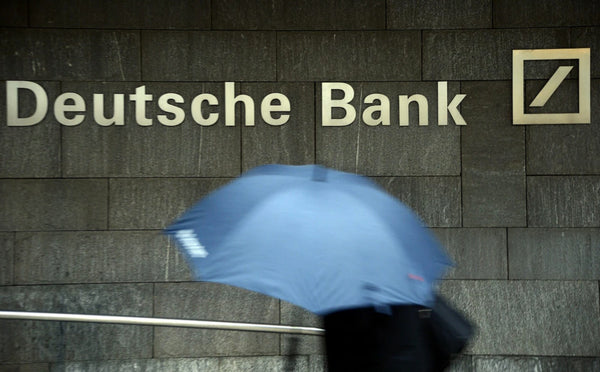 Deutsche Bank shares slump 13% after huge spike in the cost of insuring against its default